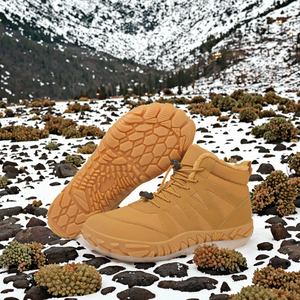 Botines de Invierno 2025 para Hombre, con Forro de Piel, Tallas Grandes, Venta al por Mayor Transfronteriza, Zapatos para Viajes al Aire Libre, AliExpress Independiente - Product Image 3