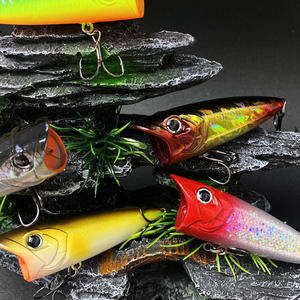 70mm 12,4G flotante Topwater Popper <span class=keywords><strong>70F</strong></span> Señuelos de Pesca cebos duros para peces aparejos de pesca de agua dulce - Product Image 6