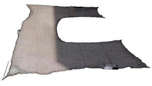 <span class=keywords><strong>Filet</strong></span> <span class=keywords><strong>de</strong></span> protection extérieur pour hockey sur lacrosse, en polyester noir premium, sans nœuds, à fixer sur <span class=keywords><strong>but</strong></span>, taille personnalisée, crochets galvanisés - Product Image 4
