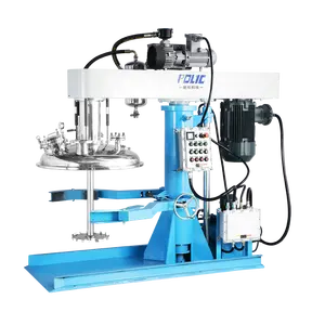 Polyc 500L Vacuum High Speed Dispersing Mixer Machine For Paint