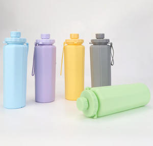 Vaso de Silicona de Grado Alimenticio de 600 ml, Resistente a Altas Temperaturas, Plegable - Product Image 3