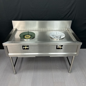 VICTORY Commercial Thaïlande cuisinière à gaz haute pression en acier inoxydable Kwali Range SS Cuisinière Stall spécial fournitures d'hôtel - Product Image 6