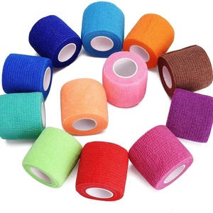 Nhà Máy Bán Buôn Không Dệt Gắn Kết Băng Rắn Màu Sắc Bền Cao Đàn Hồi Y Tế Cấp Phục Hồi Chức Năng Điều Trị Nguồn Cung Cấp - Product Image 2