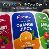 Imprimante d'étiquettes couleur rouleau à rouleau pour l'impression personnalisée d'autocollants et d'étiquettes de produits (y compris pour le vin)
