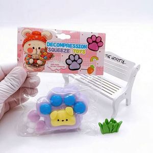Juguetes Blandos de Gato Kawaii al por Mayor, Juguetes Blandos de Gel Mochi de Sílice de Ascenso Lento para Niños, Juguetes Blandos de Pata de Gato Grande Taba - Product Image 4