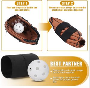 Kit d'initiation pour gants de baseball pour hommes et adultes, mallette pour gants de baseball à structure monobloc - Product Image 5