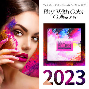 RS Nailpolish Color Display produttore <span class=keywords><strong>di</strong></span> Gel UV nuovo libro <span class=keywords><strong>di</strong></span> colori per smalto Gel a tre fasi 640 - Product Image 2