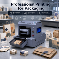 Imprimante numérique jet d'encre tout-en-un pour boîtes à emporter, machine d'impression multifonctionnelle pour serviettes et sacs en papier