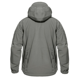 Best Quality Men's Casual Softshell Jacket Long Sleeve Winter <b>Coat</b> with Stand Collar New Arrival - Product Image 2