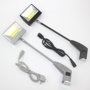 Lámpara LED <span class=keywords><strong>de</strong></span> Exhibición con Brazo Flexible <span class=keywords><strong>de</strong></span> 20/30/50W, Foco para Exhibición con Cuello <span class=keywords><strong>de</strong></span> Cisne, Certificación CE para Stands <span class=keywords><strong>de</strong></span> Ferias Comerciales <span class=keywords><strong>y</strong></span> Museos - Product Image 1