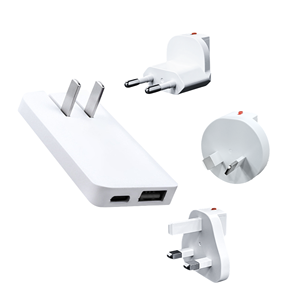 Adaptador de Viaje de Carga Rápida GaN de 65W con Doble Puerto de Salida - Product Image 1
