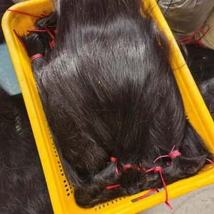 Cheveux vietnamiens crus vendeur en gros cheveux vierges Remy à cuticule alignée paquet de cheveux humains bruts de luxe à double tirage - Product Image 5