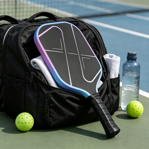 Raquette de pickleball en fibre de carbone brute + noyau en PP approuvée par l'USAPA, accepte le logo personnalisé OEM/ODM - Product Image 1