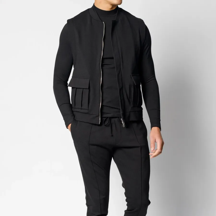 New Design Men causal 3pcs Set sweatwear Custom Tracksuits Jogging Men Casual Sportswear Track Suit For men
