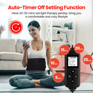 Almohadilla de Hombro Ideared para Piernas y Espalda, Terapia de Luz Infrarroja, Almohadillas para el Cuello, Cinturones de Terapia de Luz Roja LED para el Alivio del Dolor - Product Image 6