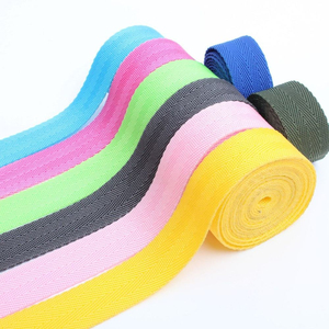 Flexible PP Webbing <b>Strap</b> 2 In Wide Ribbed Tape Heavy Duty for <b>Backpack</b> Handle & Tote Bag Reinforcement - Product Image 2