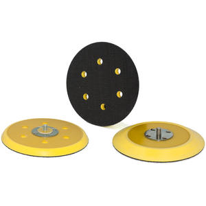 Discos de Lijado Fervi para Lijadoras Rotatorias de 150 mm con 6 Agujeros y Sistema de Velcro - Product Image 1