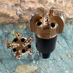 ดอกสว่านเจาะบ่อน้ำมันขนาด 3 7/8 นิ้ว 6 1/8 นิ้ว 5 ปีก PDC Drag Bit 2 3/8 พิน - Product Image 3