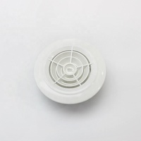 Grille de ventilation moderne en plastique ABS, grille décorative de plafond, couvercle de sortie d'air, diffuseur circulaire, installation facile