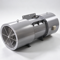Geräuscharmer Axialventilator für Tunnel, Tiefgaragen-Belüftung, Kommerzielle Brand- und Rauchabzugslüftung