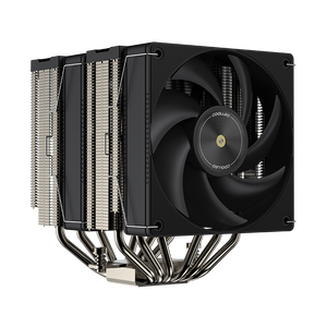 Enfriador de CPU COOLLEO P60T Serie DIG de Doble Torre con Seis Tubos de Calor, Enfriador de Aire para Computadora, Compatible con LGA 115X/1200/1700/1851 AM4/5 Digital - Product Image 5