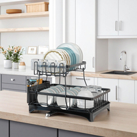 Support de bol de stockage de table amovible OEM plats latéraux de vidange de ménage avec porte-baguettes pour le stockage de la vaisselle