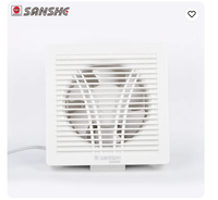 Le dernier modèle en 2024 extracteur d'air ventilateur silencieux cuisine fenêtre échappement ventilation ventilateur puissant pour salle de bain