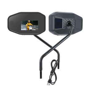 Espejo <span class=keywords><strong>Retrovisor</strong></span> <span class=keywords><strong>para</strong></span> Motocicleta con Cámaras Delanteras y Traseras Dobles <span class=keywords><strong>para</strong></span> Conducir, Grabación de Alta Definición 2K - Product Image 6