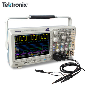 Oscilloscope numérique à domaine mixte 4 canaux Tektronix MDO3014, fréquence d'échantillonnage 2,5 GS/s, résolution 16 bits, portable et maniable - Product Image 1