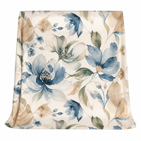 Tissu taffetas tissé 300T 100% polyester imprimé numériquement, géométrique, pour emballage cadeau