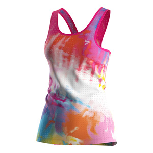 Camiseta Deportiva Ligera de Malla para Mujer, para Maratón, Yoga y Fitness, con Elasticidad en 4 Direcciones, Poliéster y Spandex - Product Image 1