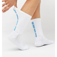 Jinhu Hommes Elite Basketball Chaussettes Qualité Antidérapant Épaissir Coton Serviette Bas Équipage Tricoté pour Sports de Plein Air Cyclisme