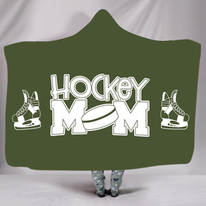 Factory Hockey Custom Pattern logo Winter Indoor <strong>Warm</strong> Adults Wearable Kids Digital Printing Double Thick Hooded <strong>Blanket</strong> - Product Image 2