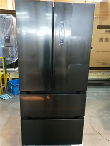 Glass Multi French Door Fridge Freezer <b>Refrigerator</b> Glass French Door <b>Refrigerator</b> - Product Image 4