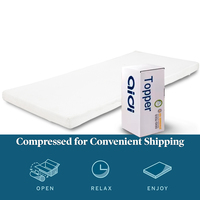 Surmatelas en mousse à mémoire de forme sur mesure, confortable pour dormir, vente en gros de l'usine AIDI Foshan