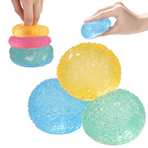 Nouvelles balles sensorielles en gel à mémoire de forme, jouets anti-stress texturés, balles réalistes en sucre de malt, Squishies avec boîte - Product Image 4
