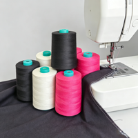 Fil à coudre en polyester haute résistance 3000Y 500g coloré 2 brins 40s