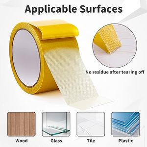 Nastro <span class=keywords><strong>Biadesivo</strong></span> Altamente Adesivo per Tappeti, Nastro in Fibra di Vetro per Installazione e Protezione di Moquette - Product Image 3
