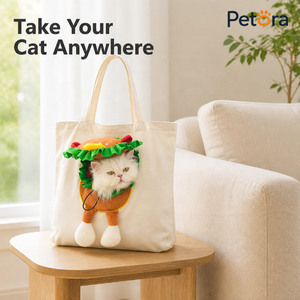 Petora Portable Anti Scratch Pet Shoulder Carrier <strong>Bag</strong> for Road Trip Backyard Leisure Activity Mini Cats <strong>Small</strong> <strong>Dog</strong> Breeds - Product Image 1