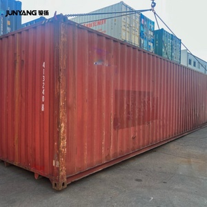 Contenedores de Carga Usados de 40 Pies (40 ft) High Cube Más Populares en Venta, Contenedores de Envío Usados de Acero Corten en China - Product Image 1