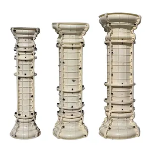 Moules de colonne romaine ronde haut de gamme colonne romaine ronde en béton colonne romaine pilier moules en plastique colonne romaine ronde moule à vendre - Product Image 1