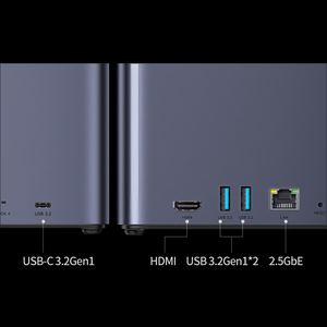 Hệ thống lưu trữ mạng UGREEN DH4300 <span class=keywords><strong>Plus</strong></span> <span class=keywords><strong>Mini</strong></span> Home NAS AI Rockchip Octa Core A55-A76 8GB LPDDR4X 4 khe cắm ổ cứng SATA HDD SSD NFC RJ45 2.5GbE - Product Image 6