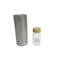 Tubes d'emballage ronds en carton kraft en papier argenté pour sushi chewing-gum nourriture pour bébé avec gaufrage boîte à truffes laminage mat