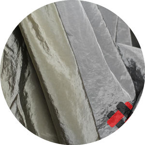 Блестящая металлическая нейлоновая ткань для куртки - Product Image 1