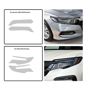 Película protectora para faro delantero de coche, pegatina transparente de TPU para Honda Fit Civic Accord CR-V Pilot HRV Odyssey, accesorios - Product Image 4