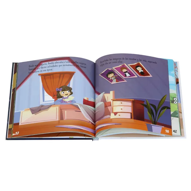 독특한 인쇄 어린이 책 출판 하드 커버 책 인쇄 어린이