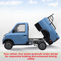 Nouveau petit pick-up électrique, véhicule à quatre roues entièrement fermé, nouvelle énergie, double usage pour le transport de marchandises et la livraison