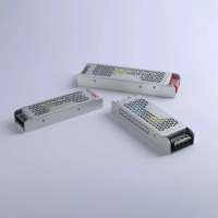 Alimentation à découpage linéaire intelligente 12V 24V >500W à protection multiple, transformateur AC/DC, driver LED, boîtier en aluminium unique