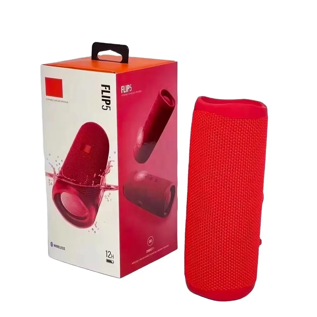 Hot Selling Flip 5 Bluetooth Speakers Stereo Bass Outdoor Waterdichte Usb Aux Dc Draagbare Draadloze Bt Speakers Flip5