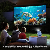 YDH H96 Max B11 WiFi 6 2.4G/5G Affaires et éducation 4K Allwinner H716 4K Projecteur 200 Lumens1280 * 720P Android 11.